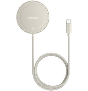 Ładowarka indukcyjna BASEUS Simple Mini 4 15W Złoty Qi2 MagSafe