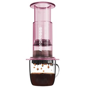 Zaparzacz AEROPRESS Clear Różowy