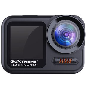 Kamera sportowa GOXTREME BLACK MANTA 5K 5k30fps, dwa wyświetlacze 2” i 1,5” ,20 Mpx, pilot, WiFi, do 20m szczelność