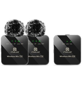 System bezprzewodowy PULUZ PU3154B 2 TX + 1 RX