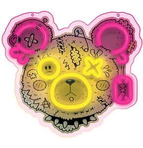 Neon LED FOREVER LIGHT Punk Miś FLA01