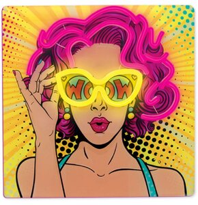 Neon LED FOREVER LIGHT Power woman FLA02