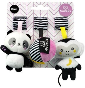 Zawieszka do wózka GAGAGU Panda Małpka Piłka