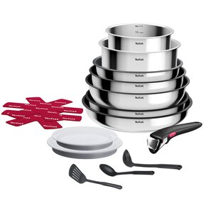 Zestaw patelni TEFAL Ingenio Cook Eat (15 elementów)