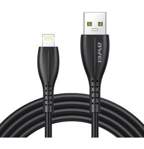 Kabel USB - Lightning AWEI CL-115L 1 m Czarny