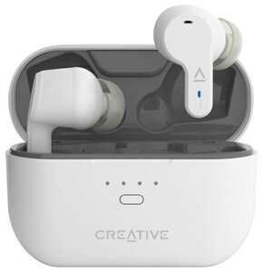 Słuchawki dokanałowe CREATIVE Zen Air Pro ANC Wodoodporne Biały