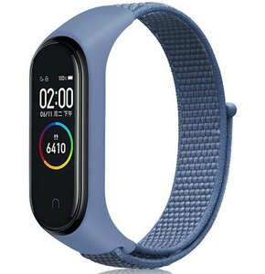 Pasek BELINE NylonLoop Mi Band 7/6/5/4/3 Niebieski