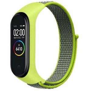 Pasek BELINE NylonLoop Mi Band 7/6/5/4/3 Żółty
