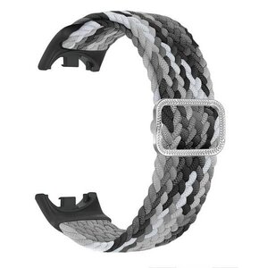 Pasek BELINE Nylon do Xiaomi Mi Band 8/9 Czarno-biały