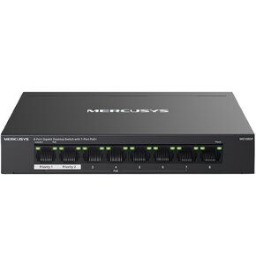 Switch MERCUSYS MS108GP Gigabit Ethernet, 8 portów, Funkcja PoE+