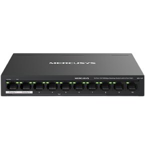 Switch MERCUSYS MS110P Fast Ethernet, 10 portów, Funkcja PoE+