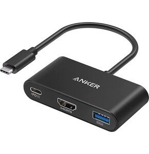 Hub ANKER A8339HA1 3w1 USB Typu C, Pasywny