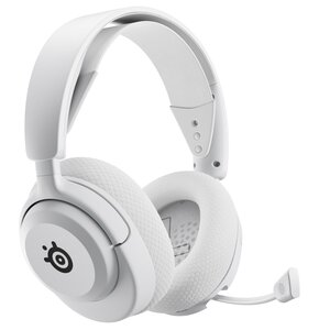 Słuchawki STEELSERIES Arctis Nova 5P Wireless, Nauszne, Dźwięk przestrzenny Biały