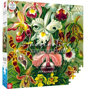 Puzzle CENEGA Imagination Ernst Haeckel Orchidea Orchid (1000 elementów)