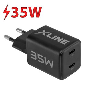 Ładowarka sieciowa XLINE WCG352CK 35W CzarnyN