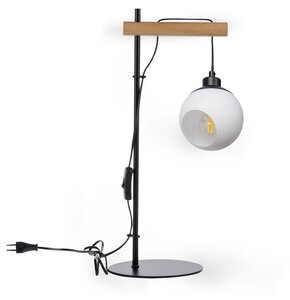 Lampa stołowa LIGHTLOGIC LL COMT TL 1xE14 66230 Czarny