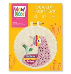 Zestaw kreatywny WOW BOX Haftowanie Lama WOW0919
