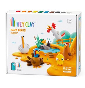 Masa plastyczna HEY CLAY Ptaki z farmy HCL15020CEE15