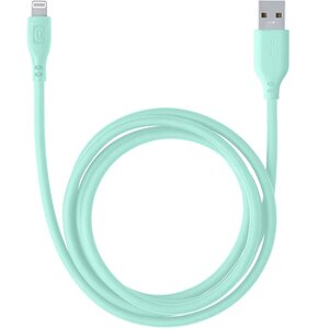 Kabel USB - Lightning CELLULARLINE Soft 1.2 m Zielony