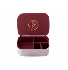 Lunchbox ECO RASCALS Bento Bordowy