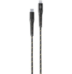 Kabel USB-C - Lightning CELLULARLINE Tetra Force 60W 2 m Czarny