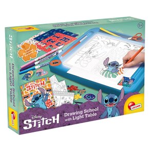 Zestaw kreatywny LISCIANI Disney Stitch Szkoła rysowania z tablicą LED 304-107582