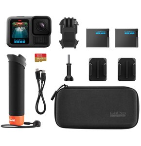 Kamera sportowa GOPRO HERO 13 BLACK ACCESSORY HARD BUNDLE, filmy 5.3K 60 FPS,  GPS, Wi-Fi, Bluetooth