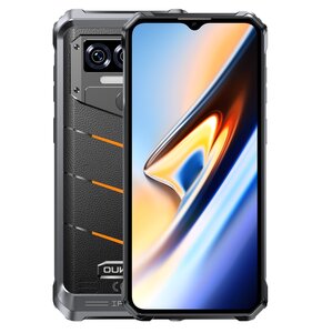 Smartfon OUKITEL WP38 6/256GB 6.52" Czarno-pomarańczowy