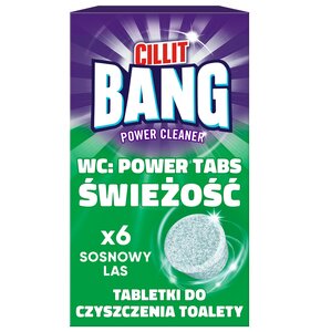 Kostka do WC CILLIT BANG Świeżość 6x22.5g