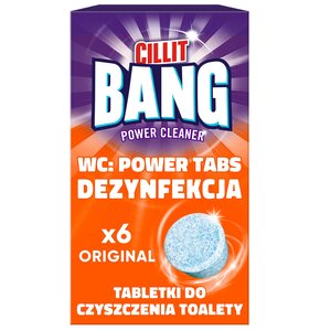 Kostka do WC CILLIT BANG Dezynfekcja 6x22.5g