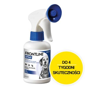 Spray dla psa i kota FRONTLINE 250 ml Ochrona przez 4 tygodnie