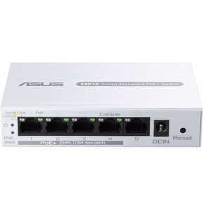 Switch ASUS ExpertWiFi EBP15 Gigabit Ethernet, 5 portów, Funkcja PoE+, Zarządzalny