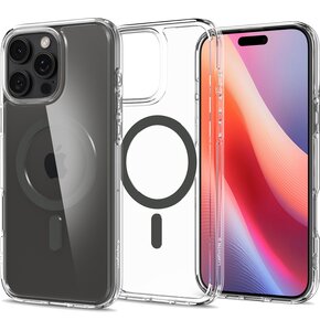 Etui SPIGEN Ultra Hybrid Mag Magsafe do Apple iPhone 16 Pro Grafitowy