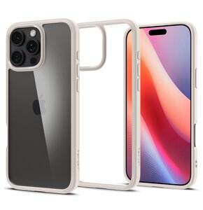 Etui SPIGEN Ultra Hybrid do Apple iPhone 16 Pro Przezroczysto-beżowy