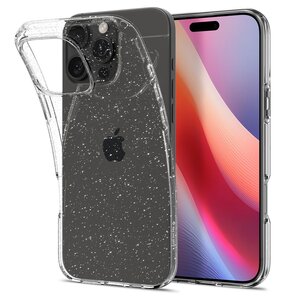 Etui SPIGEN Liquid Crystal do Apple iPhone 16 Pro Przezroczysto-brokatowy