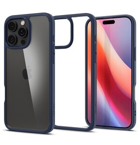 Etui SPIGEN Ultra Hybrid do Apple iPhone 16 Pro Przezroczysto-granatowy