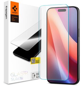 Szkło hartowane SPIGEN Glas.Tr Slim do Apple iPhone 15/16 Przezroczysty