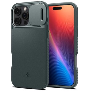 Etui SPIGEN Optik Armor Mag MagSafe do Apple iPhone 16 Pro Max Zielony