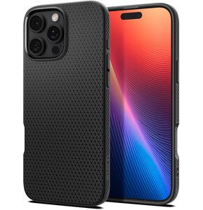 Etui SPIGEN Liquid Air do Apple iPhone 16 Pro Max Czarny Mat
