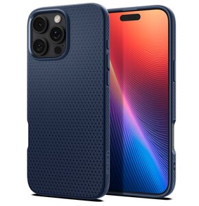 Etui SPIGEN Liquid Air do Apple iPhone 16 Pro Max Granatowy