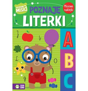 Kolorowanka Akademia Misia. Poznaję literki  (miękka okładka)