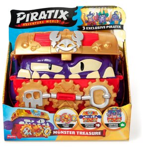 Zestaw figurek PIRATIX Monster Treasure Skrzynia skarbów PPXSP116IN00