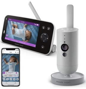 Niania elektroniczna PHILIPS AVENT SenseIQ Full HD śledzenie oddechu SCD973/26