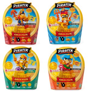 Zestaw figurek PIRATIX Golden Treasure PPX1B616IN00 (1 zestaw)