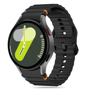 Pasek TECH-PROTECT Silicone Sport do Samsung Galaxy Watch 4/5/5 Pro/6/FE Czarny