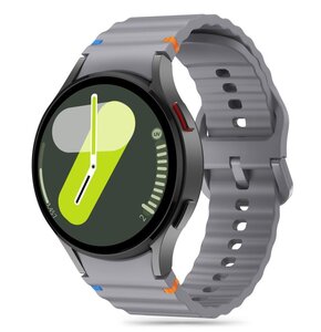Pasek TECH-PROTECT Silicone Sport do Samsung Galaxy Watch 4/5/5 Pro/6/FE Szary