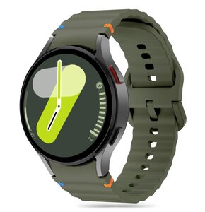 Pasek TECH-PROTECT Silicone Sport do Samsung Galaxy Watch 4/5/5 Pro/6/FE Zielony