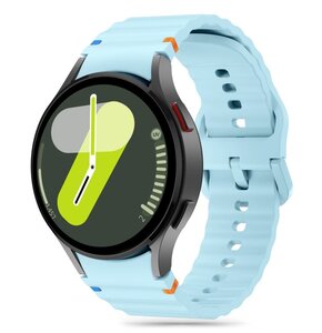 Pasek TECH-PROTECT Silicone Sport do Samsung Galaxy Watch 4/5/5 Pro/6/FE Błękitny