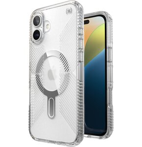 Etui SPECK Presidio Perfect-Clear Grip ClickLock & MagSafe do Apple iPhone 16 Plus Przezroczysty