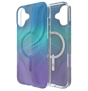 Etui ZAGG Milan Snap Magsafe Deep Aurora do Apple iPhone 16 Plus Wielokolorowy